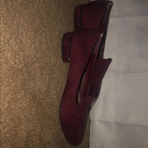 Aldo Burgundy Flats